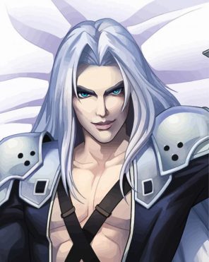 Final Fantasy Sephiroth Paint By Number