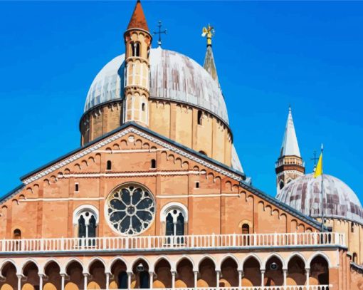 Aesthetic The Basilica of St Anthony Padua paint by numbers