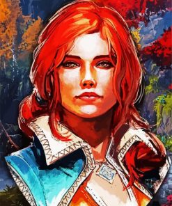 Aesthetic Triss Merigold The Witcher Paint By Number