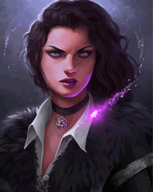 Aesthetic Yennefer The Witcher Paint By Number