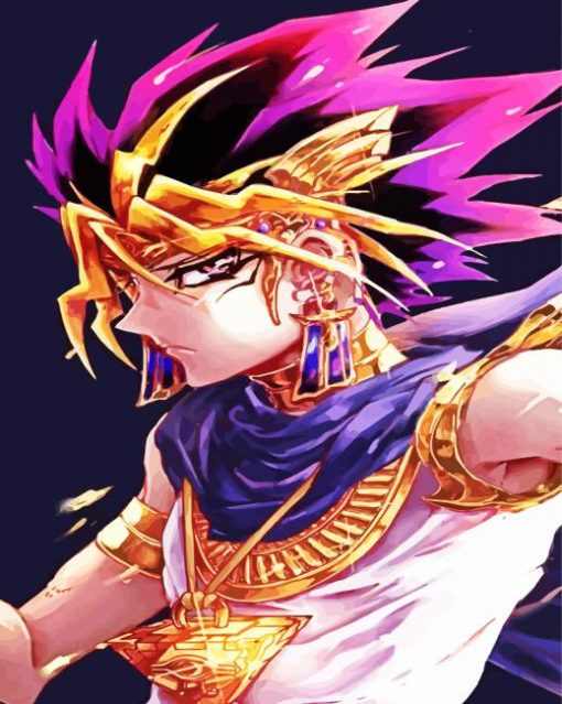 Aesthetic Yugi paint by numbers