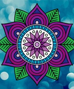Aesthetic Mandala Paint By Number
