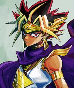 Yugi Anime paint by numbers