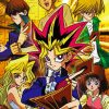 Anime Characters Yu Gi Oh paint by numbers