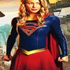 Beautiful Supergirl paint by numbers