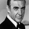 Black and White James Bond Sean Connery paint by numbers