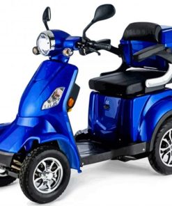 Blue Mp3 Scooter Paint By Number