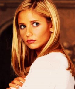 Buffy The Vampire Slayer Character paint by numbers