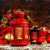 Christmas Lantern Paint By Number