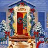 Christmas Night paint by numbers