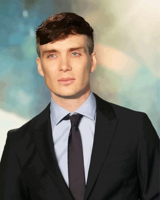 Cillian Murphy Actor paint by numbers