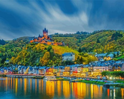 Cochem Germany Paint By Number