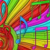 Colorful Music Paint By Number