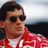 Ayrton Senna Wearing Glasses Paint By Number