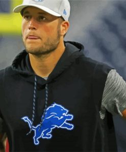 Cool Matthew Stafford paint by numbers