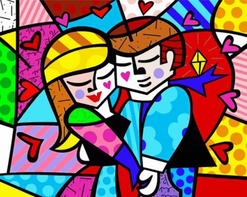 Couple in Love paint by numbers