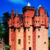 Craigievar Castle in Alford Scotland paint by numbers