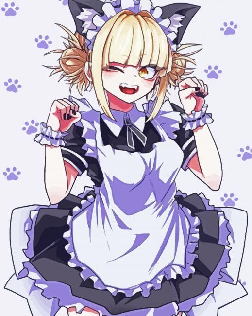 Cute Himiko Toga - Paint By Numbers ...