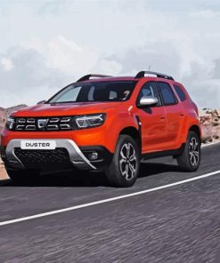 Dacia Duster Car paint by numbers