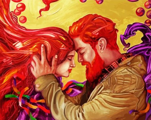 Ginger Soulmates Paint By Number