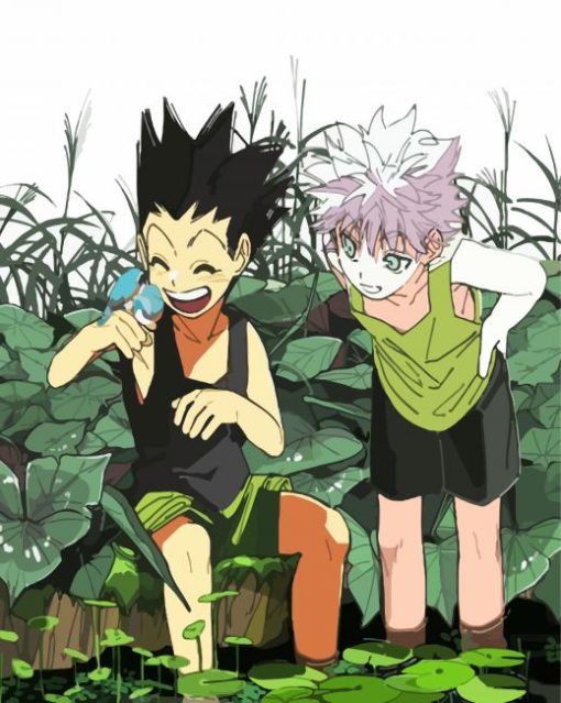 Gon Freecss And killua Paint By Number