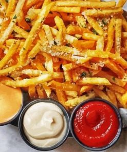 Good Fries paint by numbers