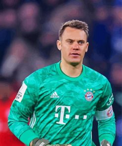 Handsome Manuel Neuer Paint By Number