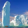 Ice Monolith In Antarctica Paint By Number