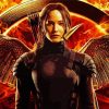 Jennifer Lawrence Hunger Games paint by numbers