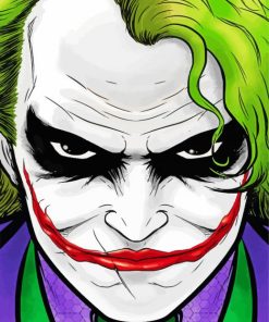 Joker Movie Paint By Number