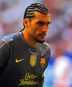 Jose Manuel Pinto Barcelona paint by numbers