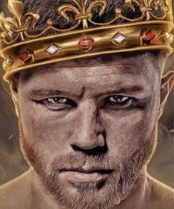 King Boxer Canelo paint by numbers