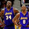 Lakers Kobe Bryant And Shaquille O Neal Paint By Number