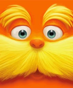 Lorax paint by numbers
