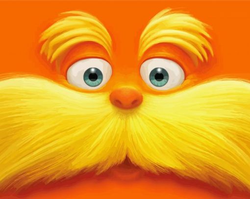 Lorax paint by numbers