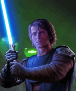 Luke Skywalker Starwars Paint By Number