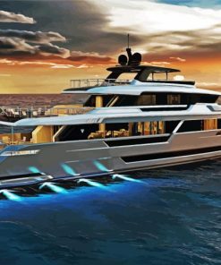 Luxury Yacht paint by numbers