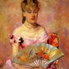 Mary Cassatt Lady With A Fan Paint By Number