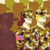 Military Soldiers Illustration paint by numbers