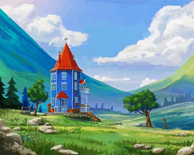 Moomin World Fin Land Paint By Number