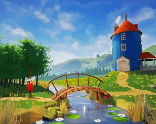 Moomin World Paint By Number