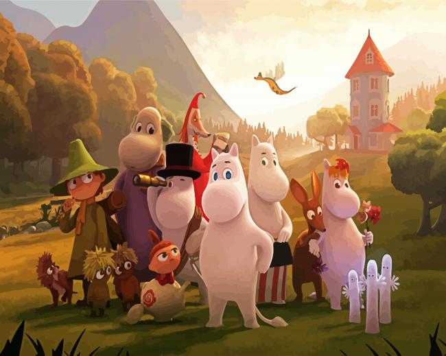 Moominvalley Paint By Number