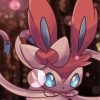 Pink Sylveon paint by numbers