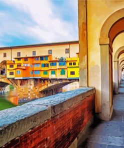 Ponte Vecchio Florence Italy Paint By Number