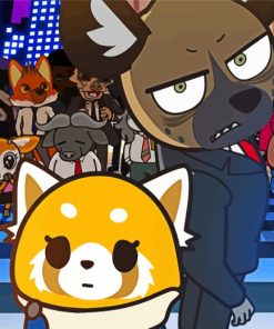 Retsuko And Haida Paint By Number