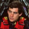 Ricing Driver Ayrton Senna paint by numbers