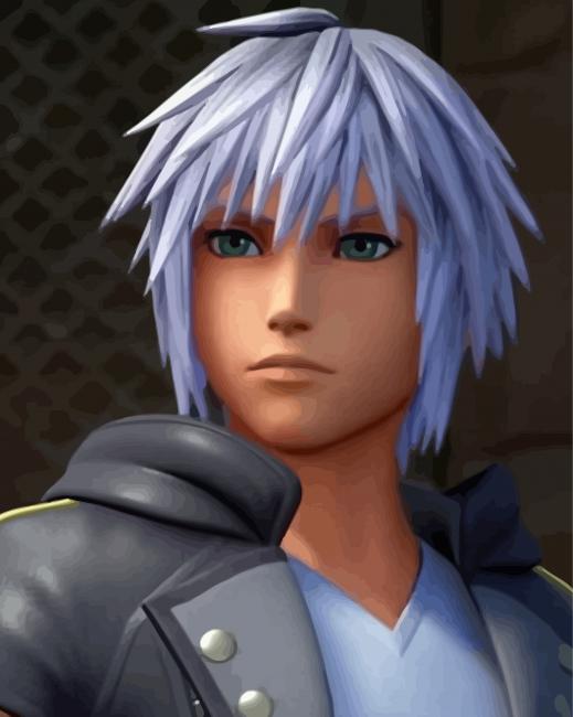 Riku Video Game paint by numbers