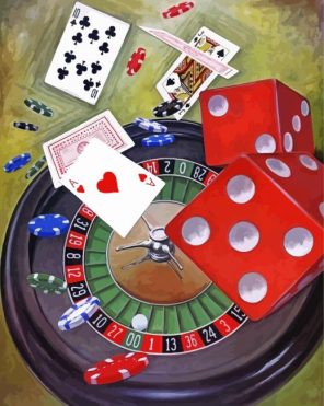 Roulette Game paint by numbers