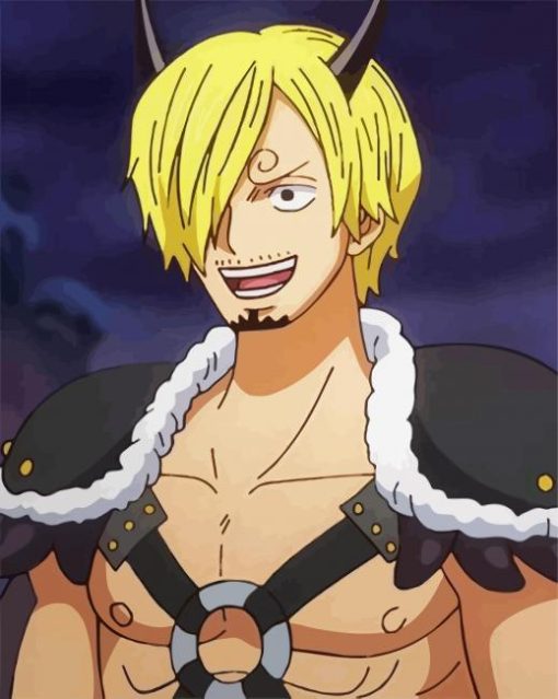 Sanji One Piece Paint By Number