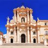 Sicilia Cathedral of Syracuse paint by numbers